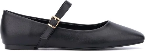 New York & Company Women's Page Maryjane Flat - , FOREST GREEN - Image 5