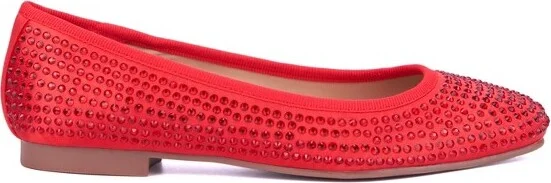 New York & Company Women's Palmira Ballet Flats - , RED - Image 2