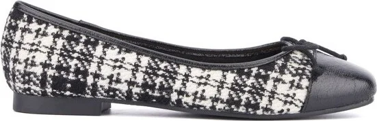 New York & Company Women's Patricia Ballet Flats - , NAVY BOUCLE - Image 5