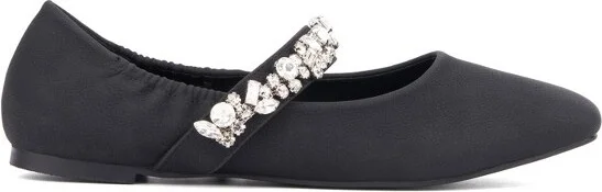 New York & Company Women's Paxley Ballet Flats - , BLACK - Image 2