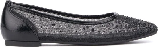 New York & Company Women's Priya Ballet Flats - , SILVER - Image 3