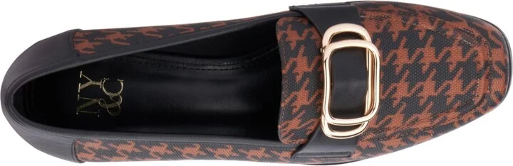New York & Company Women's Ramira- Slip-On Metal Accent Loafers - Image 5