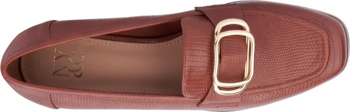 New York & Company Women's Ramira- Slip-On Metal Accent Loafers - Image 7