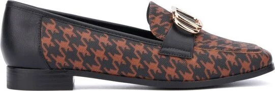 New York & Company Women's Ramira- Slip-On Metal Accent Loafers - , BLACK - Image 4
