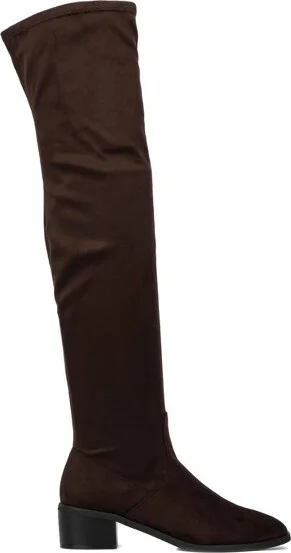 New York & Company Women's Rana Tall Boot - , CHARCOAL - Image 3