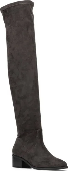 New York & Company Women's Rana Tall Boot - , CHARCOAL