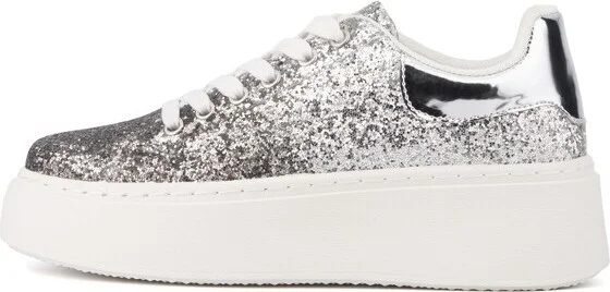 New York & Company Women's Raphaela Low Top Sneakers - , BLACK - Image 4
