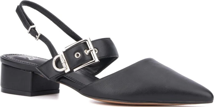 New York & Company Women's Rea Slingback Heels