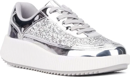 silver glitter