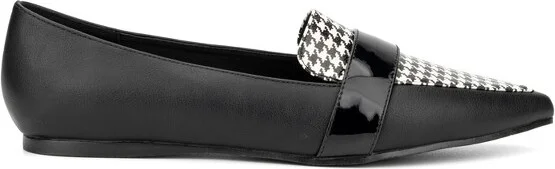 New York & Company Women's Verity Loafer - , BLACK/WHITE - Image 2