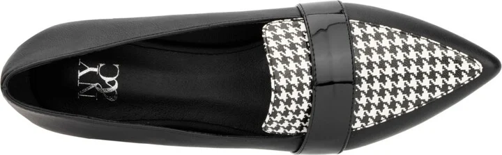 New York & Company Women's Verity Loafer Dress Shoe - Black/white - Image 3