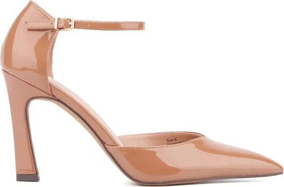 New York & Company Women's Xaria Mule Heels - , COGNAC - Image 6