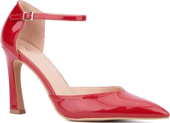 New York & Company Women's Xaria Mule Heels - , COGNAC