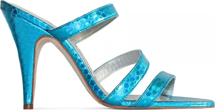 New York Turquoise Blue Sandal