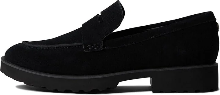 Newburg Lug W24292 Loafer Women's US 8.5 Black Slip On Shoes ZPO2822