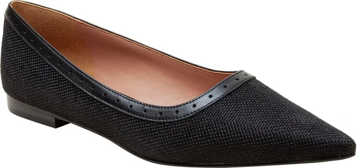 Newport Pointed Toe Flat