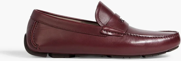 Newton leather driving shoes