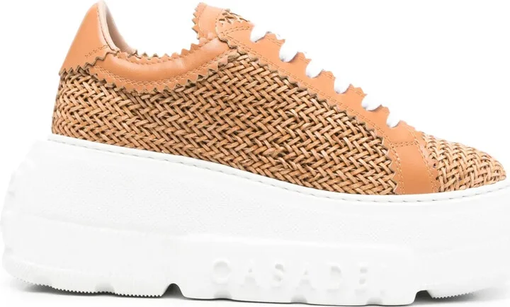 Nexus Hanoi woven platform sneakers