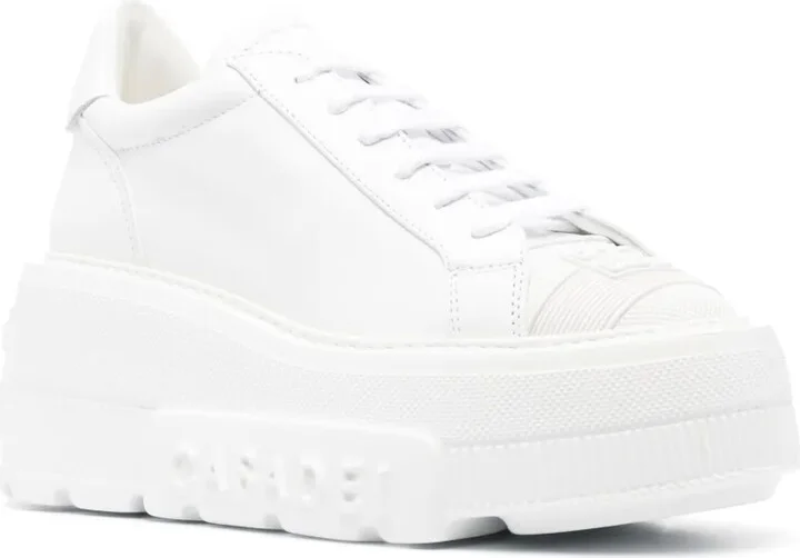 Nexus leather 75mm platform sneakers - Image 2