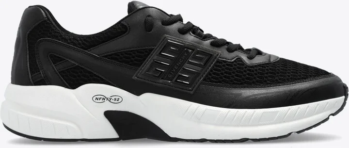 NFNTY-52 Leather and Mesh Sneakers