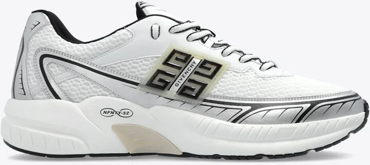 NFNTY-52 Leather and Mesh Sneakers