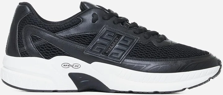 Nfnty-52 Mesh And Leather Sneakers