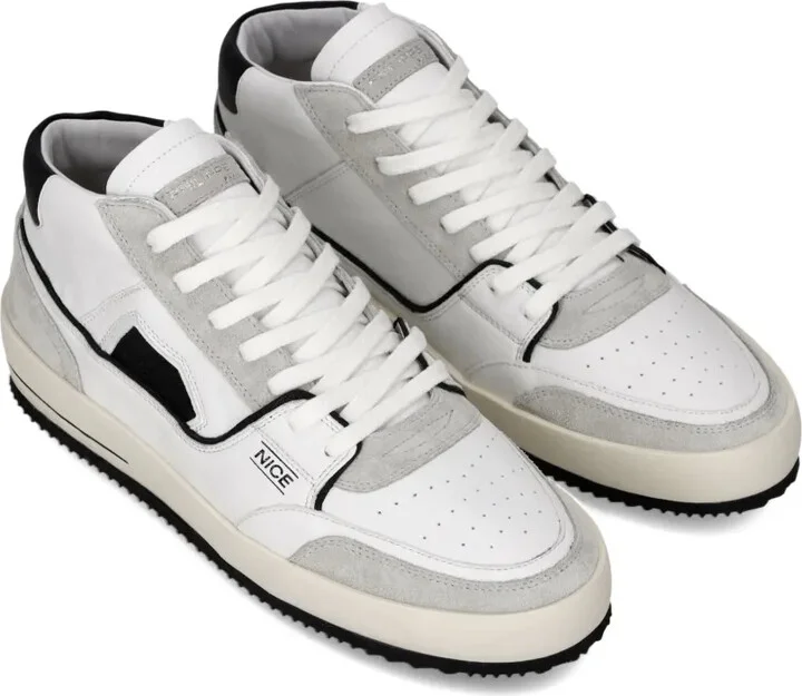 Nice leather low-top sneakers - Image 2