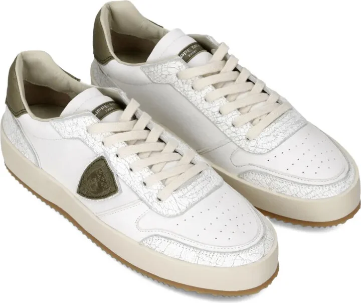 Nice leather-panelled sneakers - Image 2