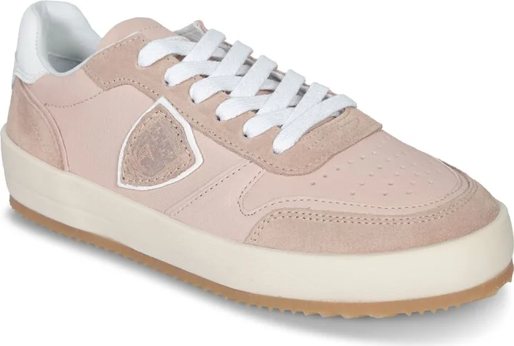 Nice Low Sneakers In Powder Pink - Image 2