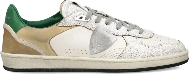 Nice textured leather sneakers