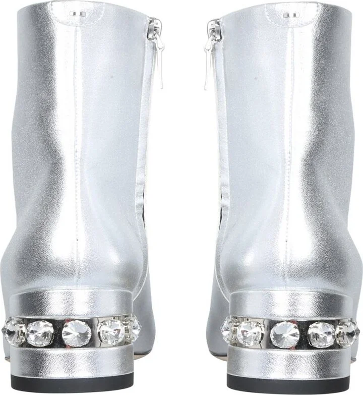 Nicholas Kirkwood 55Jj Crystal Boots - Image 3