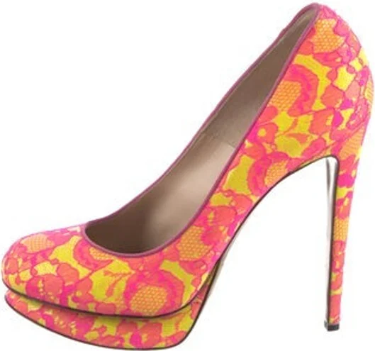 Green, Pattern Prints, Pink