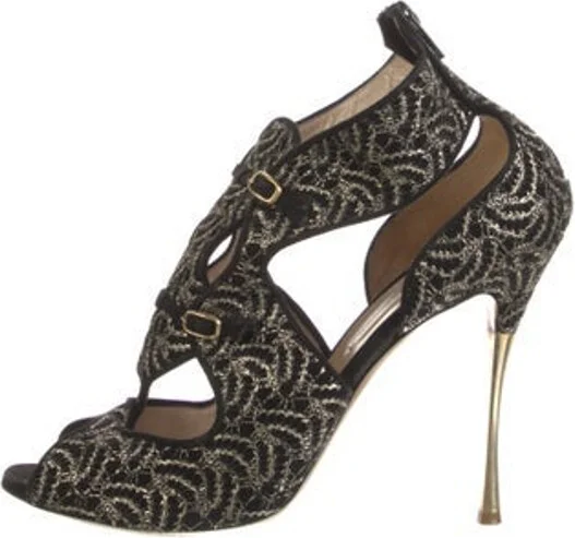 Black, Gold, Metallic, Pattern Prints