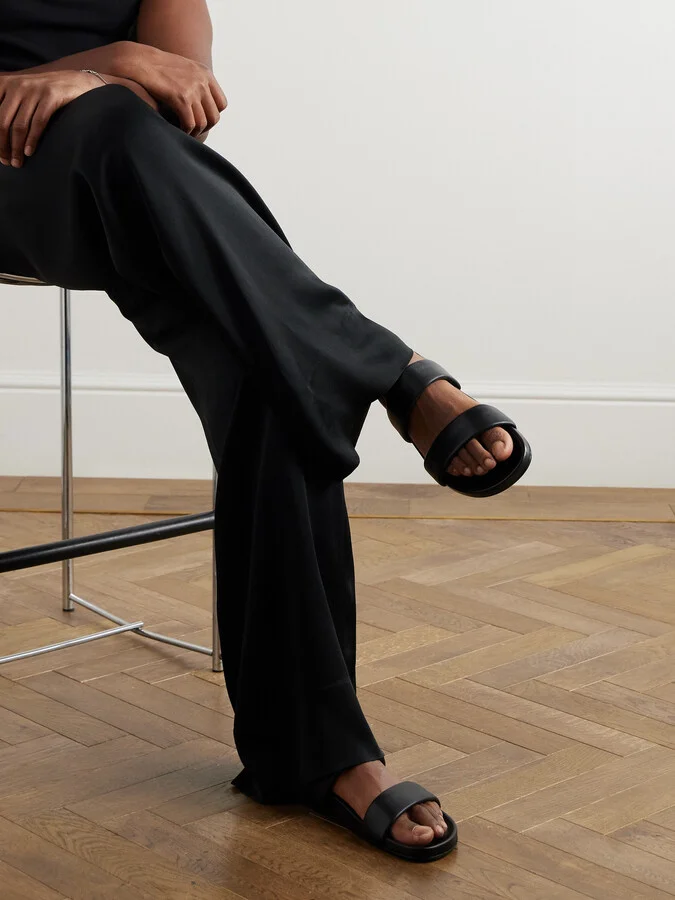 Nichols Leather Slides - Image 2