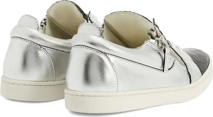 Nicki metallic-effect sneakers - Image 3