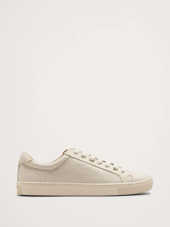 Beige Leather