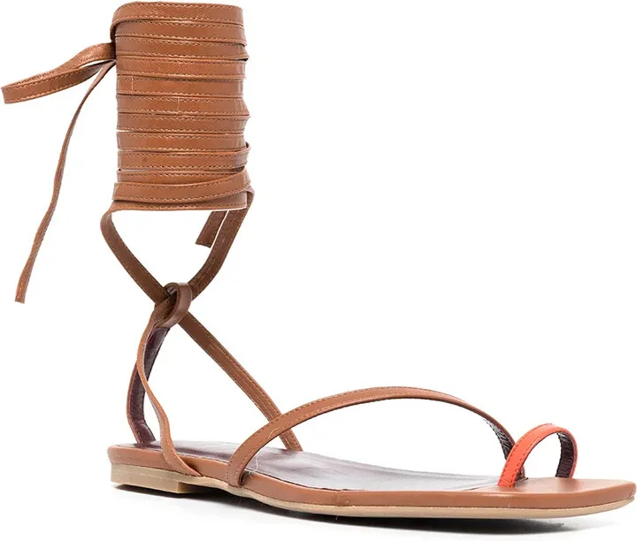Nicola leather gladiator sandals - Image 2