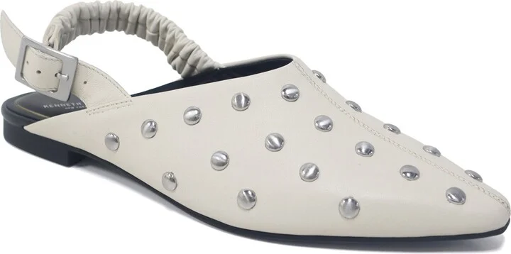 Nicola Studded Slingback Mule