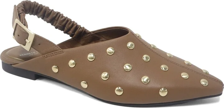 Nicola Studded Slingback Mule