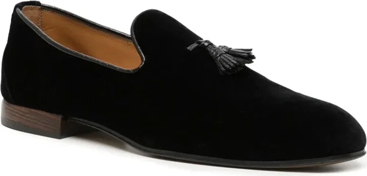 Nicolas tassel-detail velvet loafers - Image 2