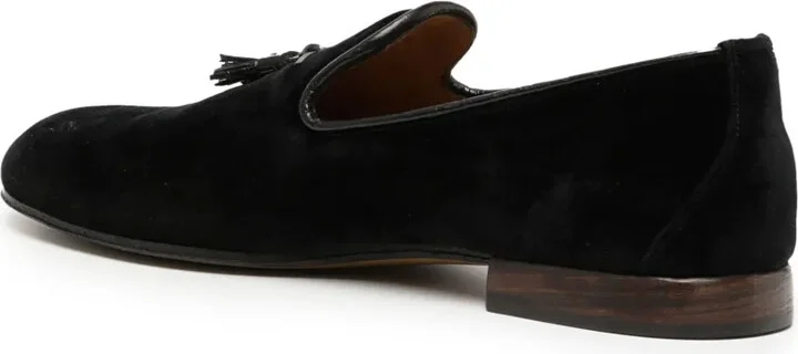 Nicolas tassel-detail velvet loafers - Image 3