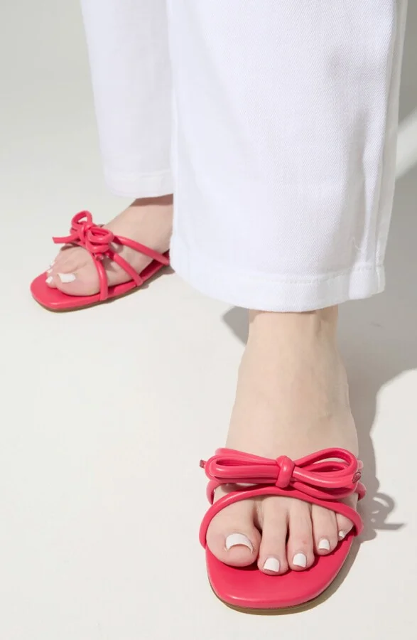 Nicole Bow Slide Sandal - Image 6