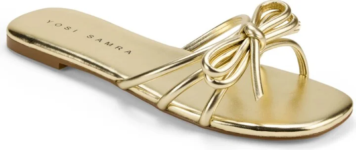 Nicole Bow Slide Sandal