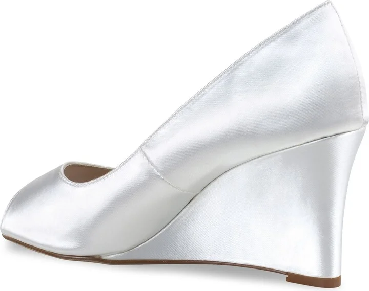 Nicole Peep Toe Wedge Pump - Image 2