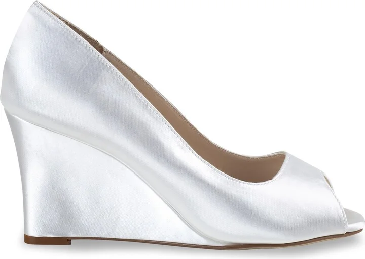 Nicole Peep Toe Wedge Pump - Image 3