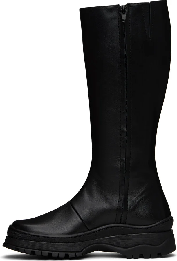Nicole Saldaña Black Anna Tall Boots - Image 3