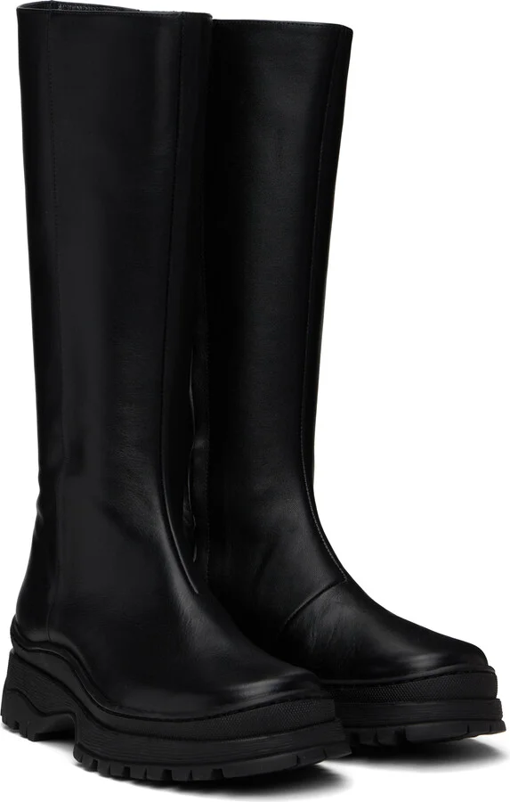 Nicole Saldaña Black Anna Tall Boots - Image 4