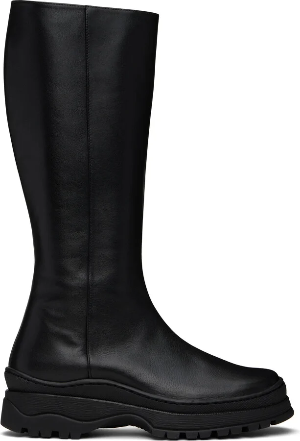 Nicole Saldaña Black Anna Tall Boots