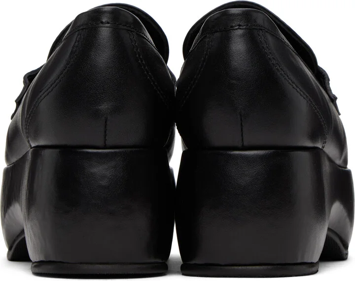 Nicole Saldaña Black Annie Loafers - Image 2
