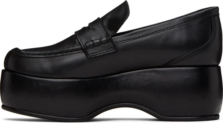 Nicole Saldaña Black Annie Loafers - Image 3